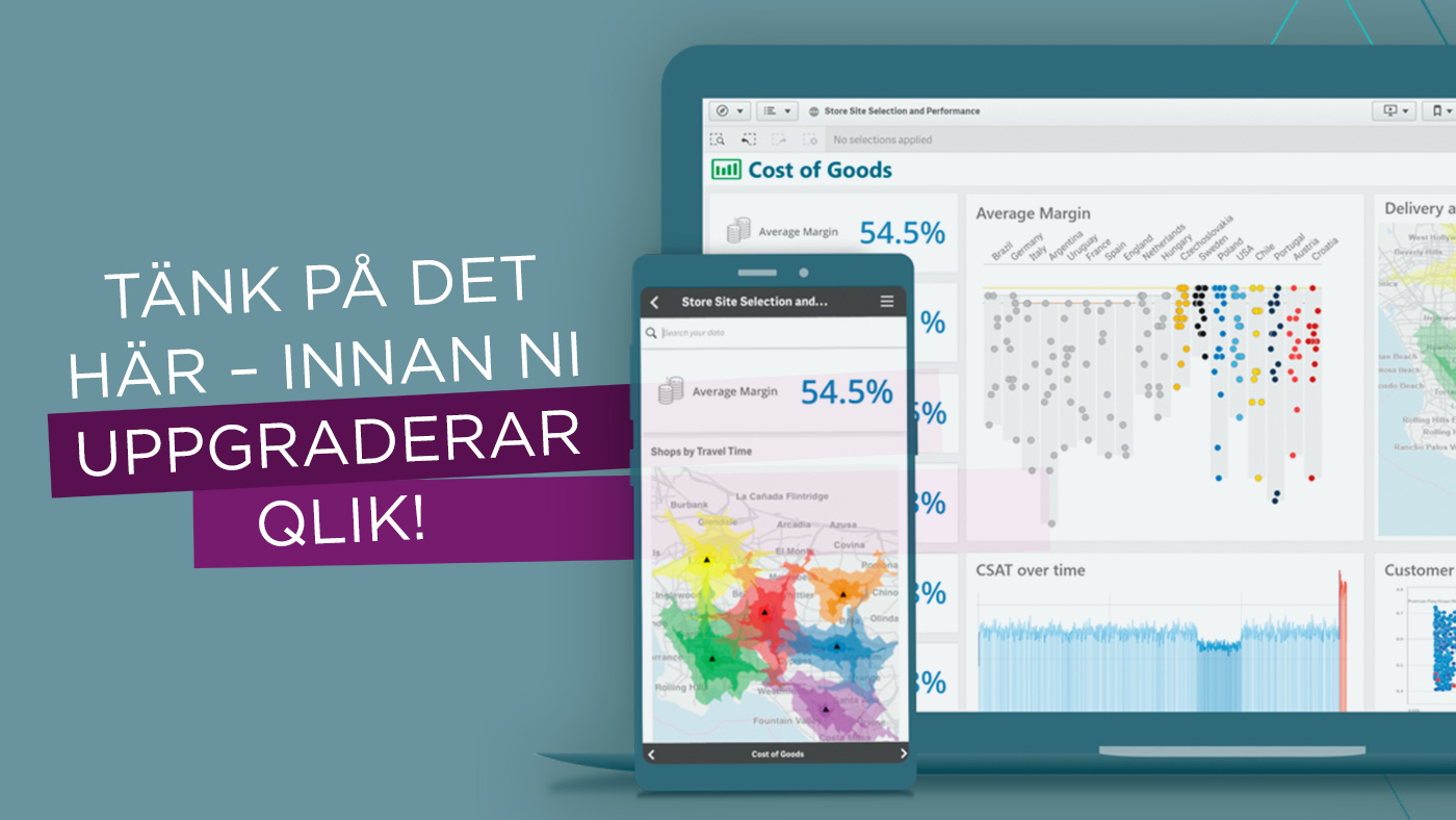 Att tänka på innan ni uppgraderar Qlik