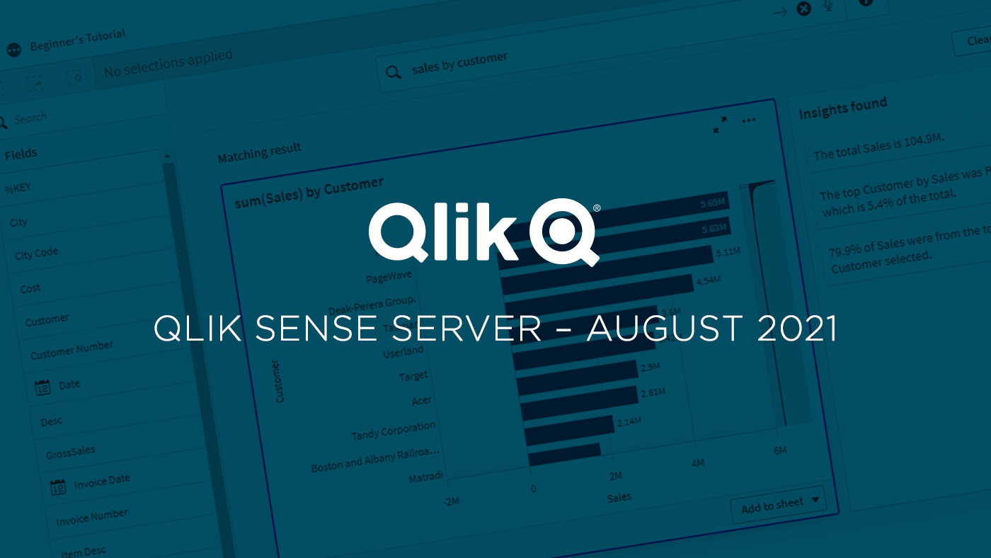 Climber Qlik Sense Server August 2021