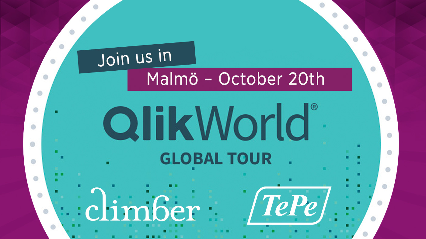QlikWorld Tour Malmö 2023 Climber, TePe