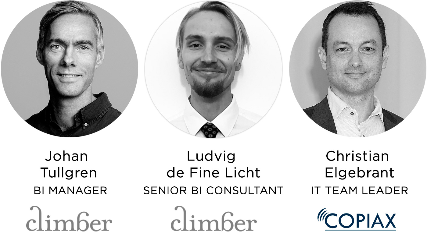Qlik AI Reality Tour Sthlm 2025 Speakers: Johan Tullgren, Ludvig de Fine Licht, Christian Elgebrant