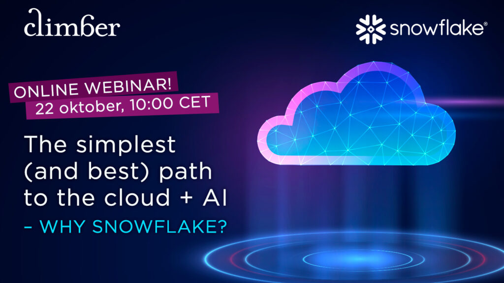 The simplest (and best) path to the cloud + AI: Why Snowflake?